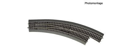 Roco 42575 - H0 - Bogenweiche, rechts BWR 5/6, Handantrieb